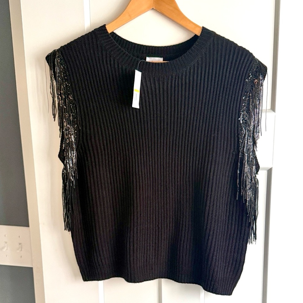 Le Lis embellished sweater vest